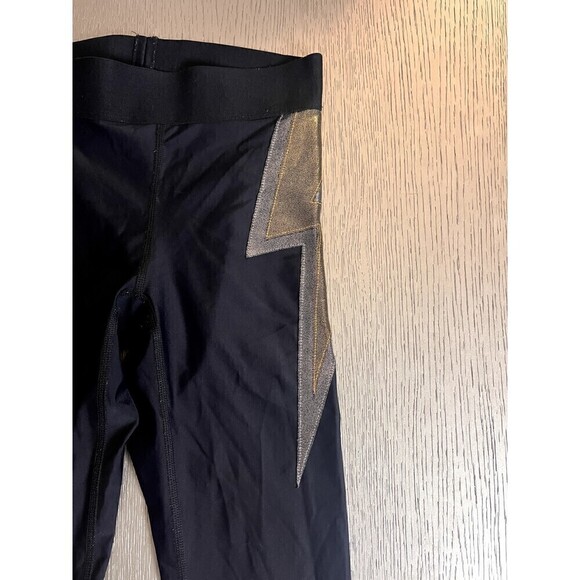 Heroine Sport Strike Leggings Mix Metal Black Size S Womens 25" - Picture 4 of 9